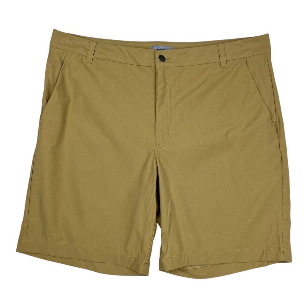 VRST Commuter Shorts men’s size 40 Beige Solid Performance Stretch Wicking
